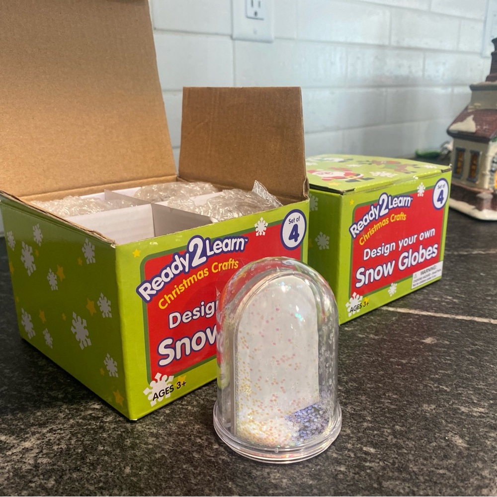 Design your own snow globe